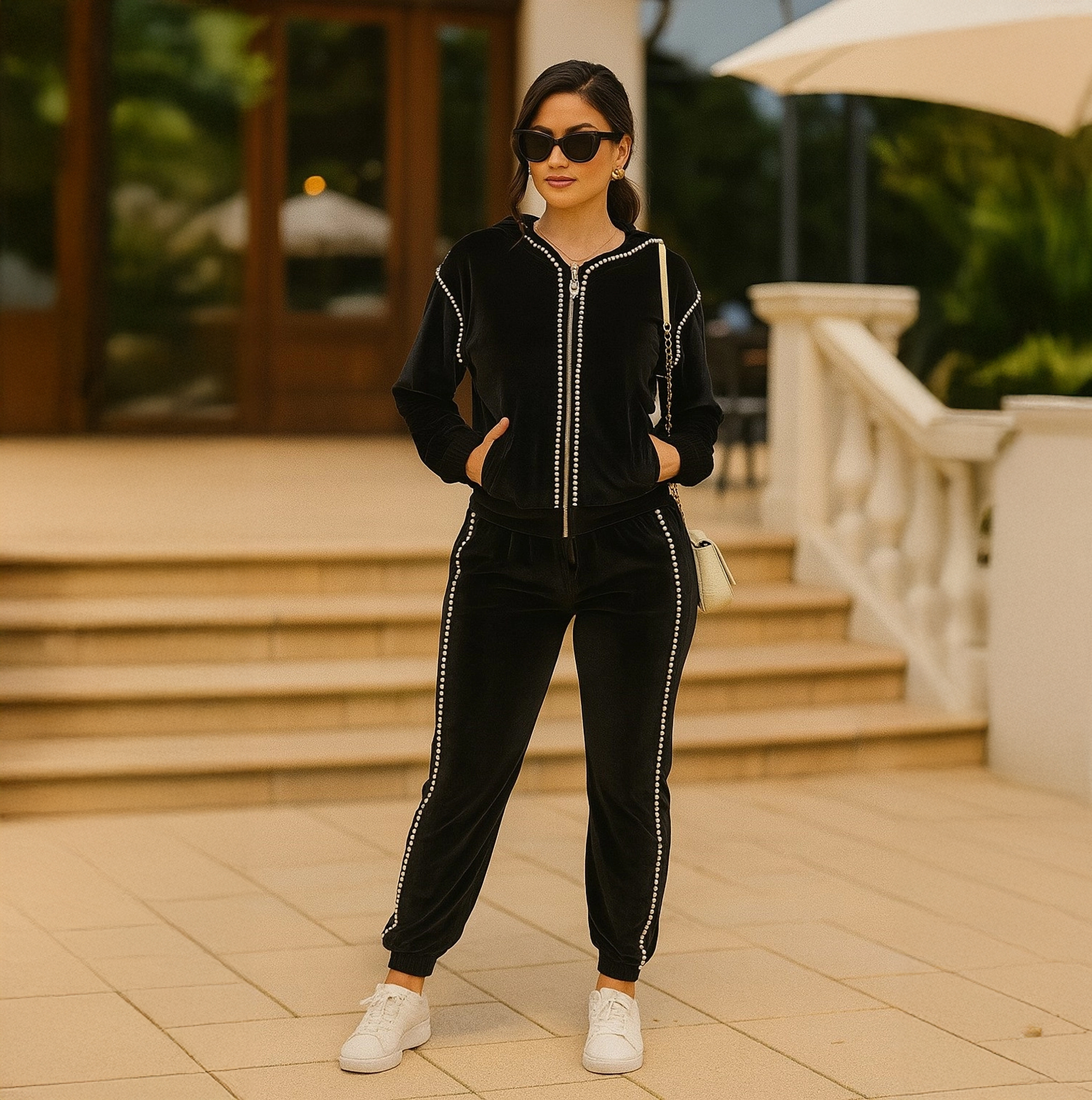 2 piece set velour